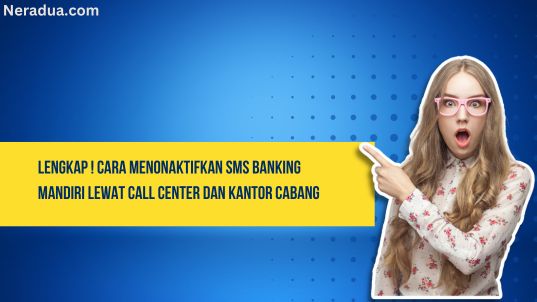 menonaktifkan sms banking mandiri