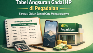 Gadai HP di Pegadaian